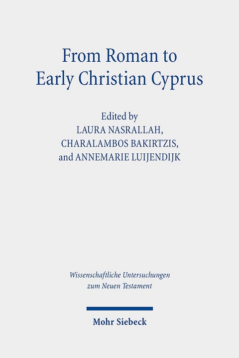 From Roman to Early Christian Cyprus - 
