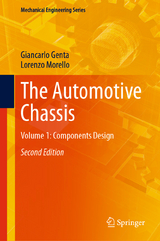 The Automotive Chassis - Genta, Giancarlo; Morello, Lorenzo