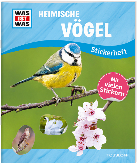 WAS IST WAS Stickerheft Heimische Vögel - Carolin Langbein