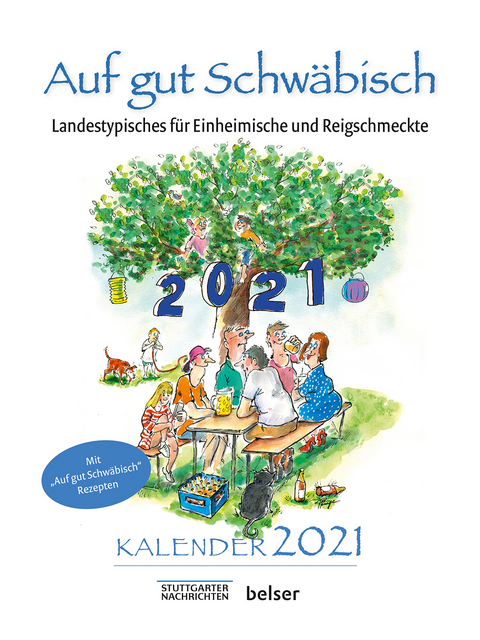 Auf gut Schwäbisch Kalender 2021 - Jan Sellner