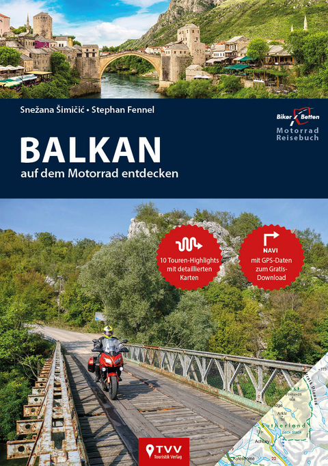Motorrad Reiseführer Balkan - Stephan Fennel, Snezana Simicic