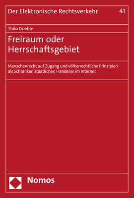 Freiraum oder Herrschaftsgebiet - Thilo Goeble