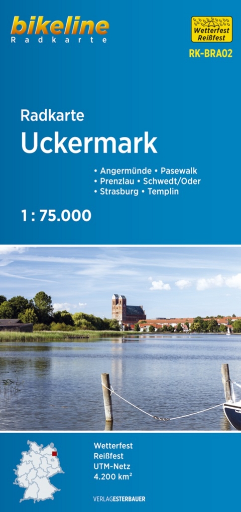 Radkarte Uckermark (RK-BRA02) - 