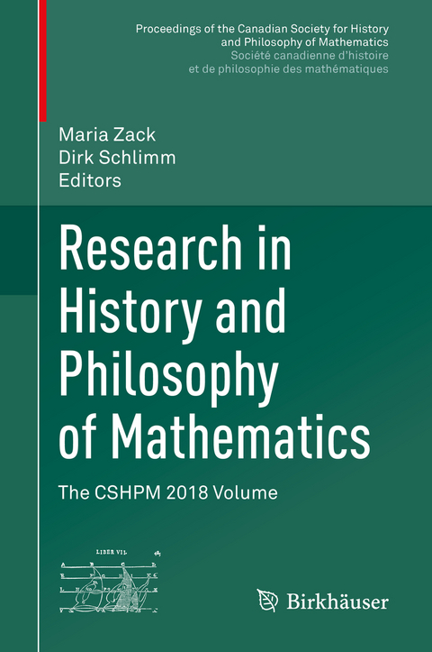 Research in History and Philosophy of Mathematics - 