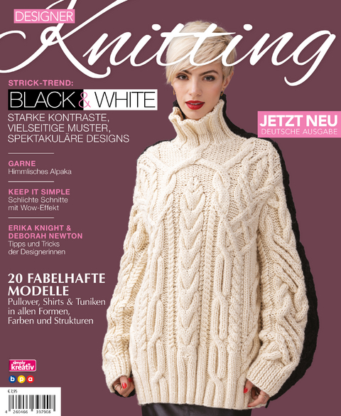 Designer Knitting: Strick-Trend: BLACK & WHITE - Oliver Buss