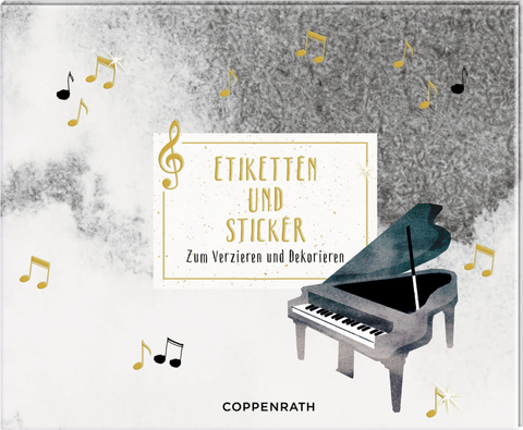 Stickerbuch - All about music - Etiketten und Sticker