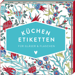 Küchen-Etiketten für Gläser & Flaschen (Türkis, Hölker Küchenpapeterie) - 