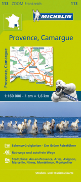 Provence, Camargue - Zoom Map 113 -  Michelin