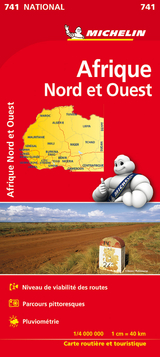 Africa North & West - Michelin National Map 741