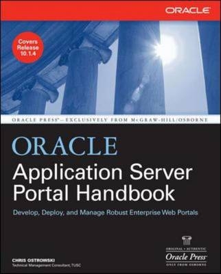 Oracle Application Server Portal Handbook -  Chris Ostrowski