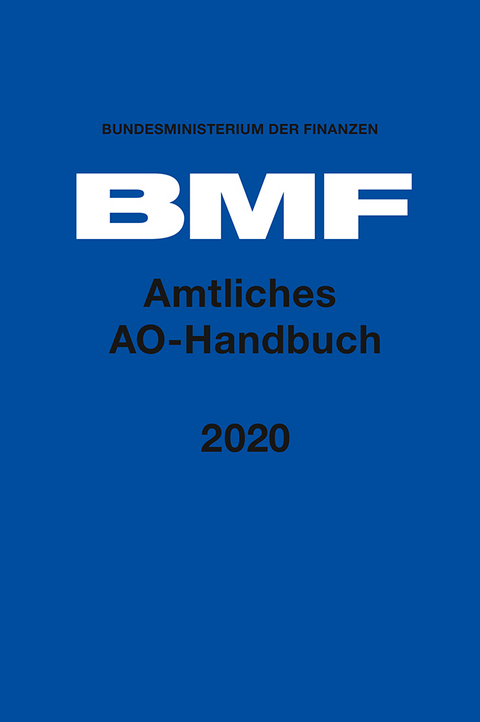 Amtliches AO-Handbuch 2020