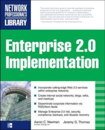 ENTERPRISE 2.0 IMPLEMENTATION -  Aaron Newman,  Jeremy Thomas