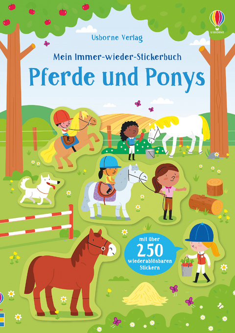 Mein Immer-wieder-Stickerbuch: Pferde und Ponys - Kirsteen Robson