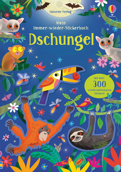 Mein Immer-wieder-Stickerbuch: Dschungel - Kirsteen Robson