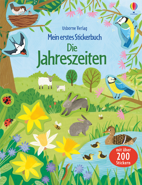 Mein erstes Stickerbuch: Die Jahreszeiten - Holly Bathie