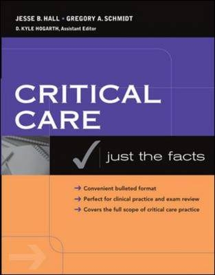 Critical Care: Just the Facts -  Jesse B. Hall,  Gregory A. Schmidt