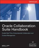 Oracle Collaboration Suite Handbook -  Ronald J. Zapar