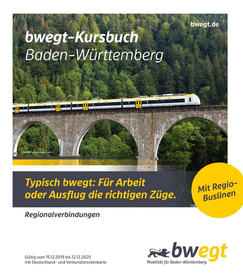 Kursbuch Baden-Württemberg 2020