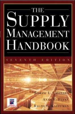 Supply Mangement Handbook, 7th Ed -  Joseph L. Cavinato