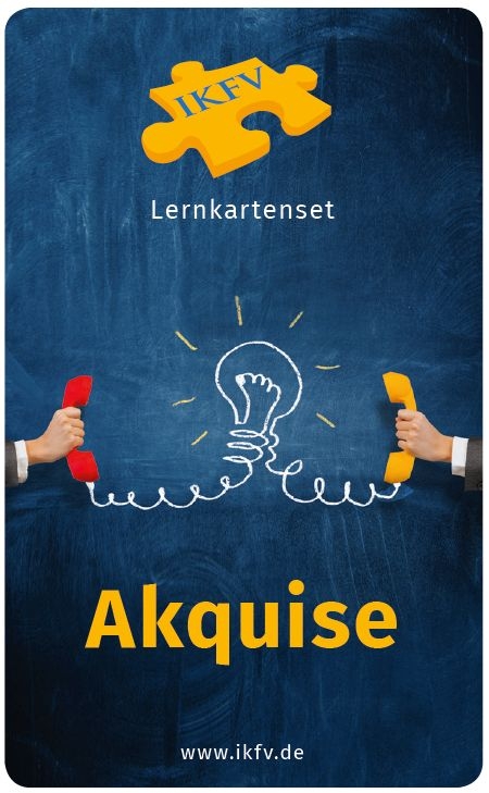 IKFV-Lernkartenset Akquise: Termine mit Entscheidern - Frank Mohr, Stefan Heller