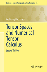 Tensor Spaces and Numerical Tensor Calculus - Hackbusch, Wolfgang