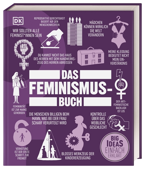 Big Ideas. Das Feminismus-Buch - Georgie Carroll, Beverley Duguid, Kathryn Gehred, Liana Kirillova, Ann Kramer, Marian Smith Holmes, Shannon Weber