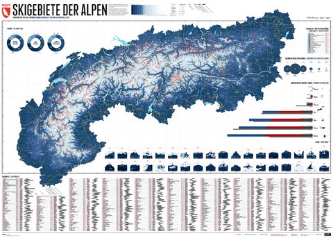 609 Skigebiete der Alpen - Lana Bragin, Stefan Spiegel
