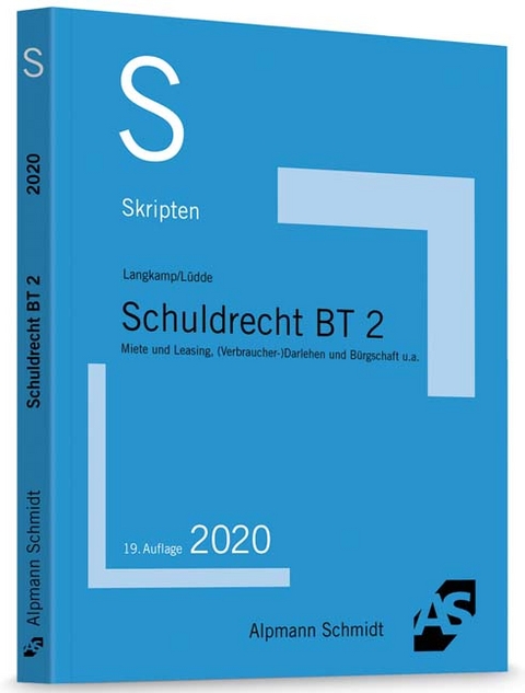 Skript Schuldrecht BT 2 - Tobias Langkamp, Jan Stefan Lüdde