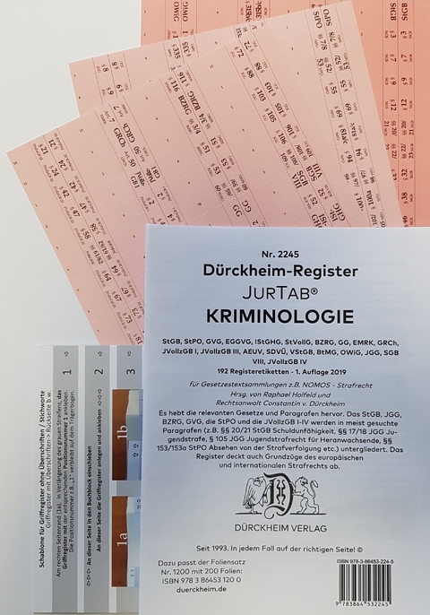 DürckheimRegister® KRIMINOLOGIE - Constantin Dürckheim