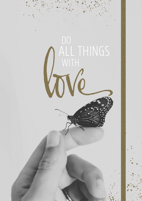 Notizbuch Grace & Hope - Do all things with love