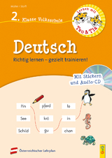 Lernen mit Teo und Tia Deutsch – 2. Klasse Volksschule mit CD - Erika Stoifl, Verena Müller