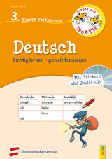 Lernen mit Teo und Tia Deutsch – 3. Klasse Volksschule mit CD - Erika Stoifl, Verena Müller