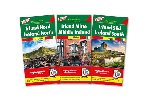 Irland, Autokarten-Set 1:150.000