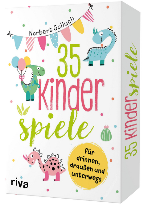 35 Kinderspiele für drinnen, draußen und unterwegs - Norbert Golluch