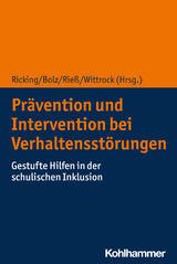 Prävention und Intervention bei Verhaltensstörungen - 