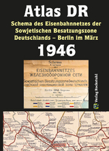 ATLAS DR 1946 - Schema des Eisenbahnnetzes der Sowjetischen Besatzungszone Deutschlands - 