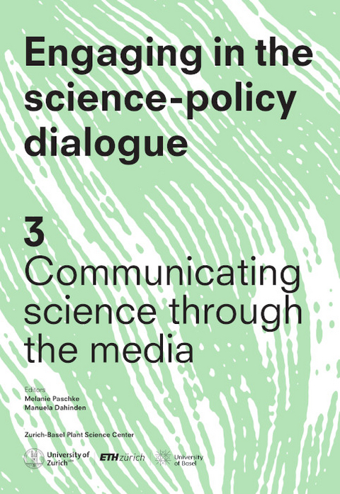 Engaging in the science-policy dialogue - 