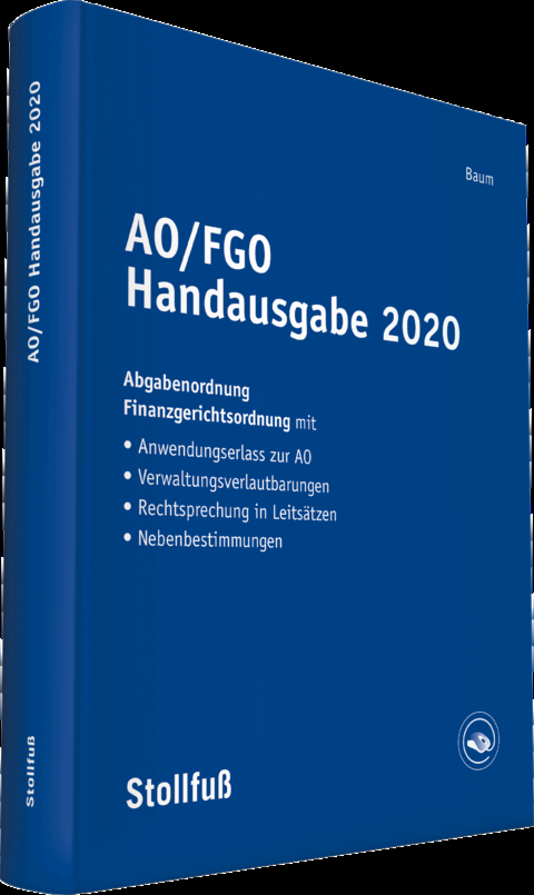 AO/FGO Handausgabe 2020 - Michael Baum