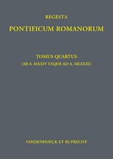 Regesta Pontificum Romanorum - Philipp Jaffé