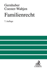 Familienrecht - Gernhuber, Joachim; Coester-Waltjen, Dagmar