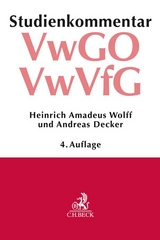 Verwaltungsgerichtsordnung (VwGO) Verwaltungsverfahrensgesetz (VwVfG) - Wolff, Heinrich Amadeus; Decker, Andreas