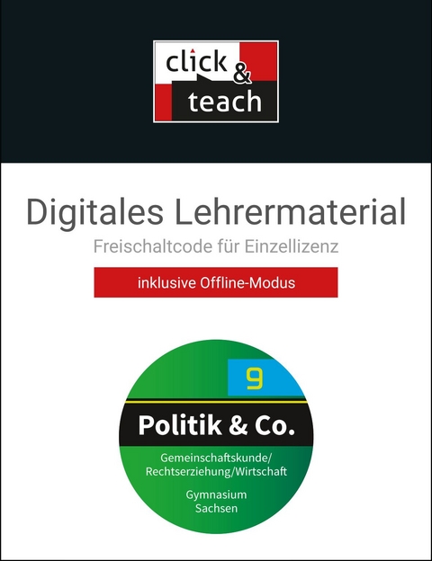 Politik & Co. – Sachsen / Politik & Co. SN click & teach 9 Box