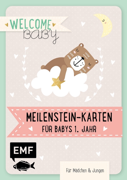 Welcome Baby – Meilenstein-Karten für Babys 1. Jahr - 