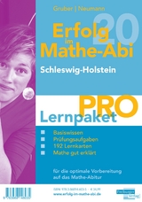 Erfolg im Mathe-Abi 2020 Lernpaket 'Pro' Schleswig-Holstein - Gruber, Helmut; Neumann, Robert