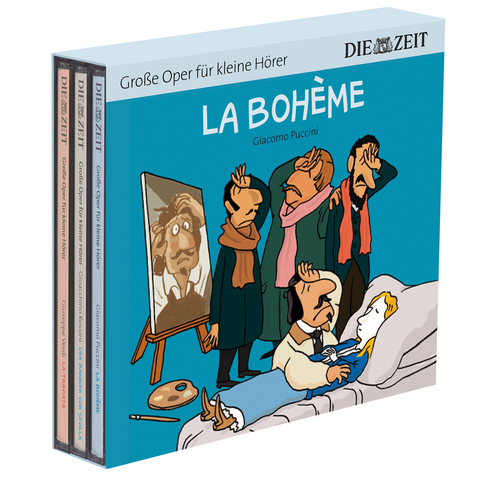 La Bohème, Der Barbier von Sevilla, La Traviata - Die ZEIT-Edition (3 CDs) - Giacomo Puccini