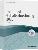 Lohn- und Gehaltsabrechnung 2020 - inkl. Arbeitshilfen online - Conrad, Claus-Jürgen