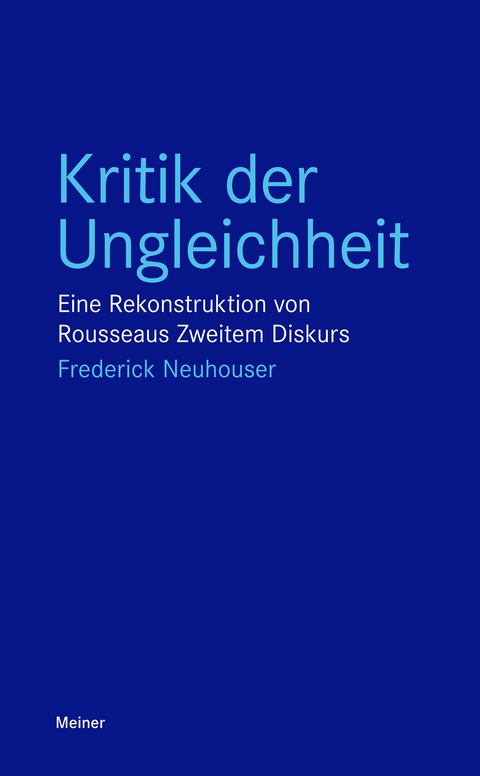 Kritik der Ungleichheit - Frederick Neuhouser