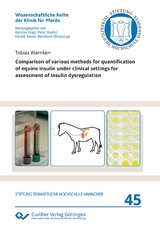 Comparison of various methods for quantification of equine insulin under clinical settings for assessment of insulin dysregulation (Band 45) - Tobias Warnken