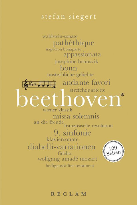 Beethoven. 100 Seiten - Stefan Siegert