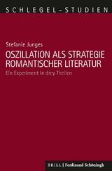 Oszillation als Strategie romantischer Literatur - Stefanie Junges